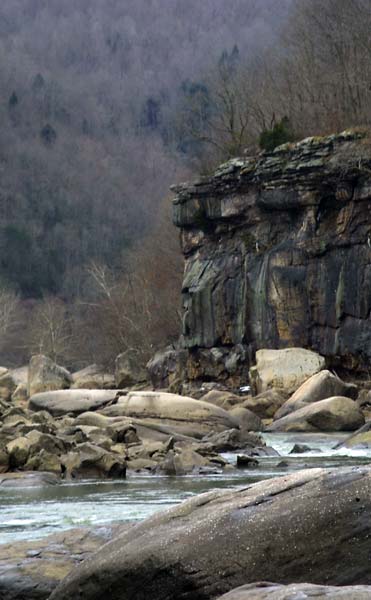 Mile Long - Low Water Bottom of Rapid