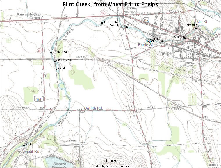 Flint Creek Map