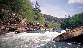 Canyon Rapid a.k.a. Moonshoot