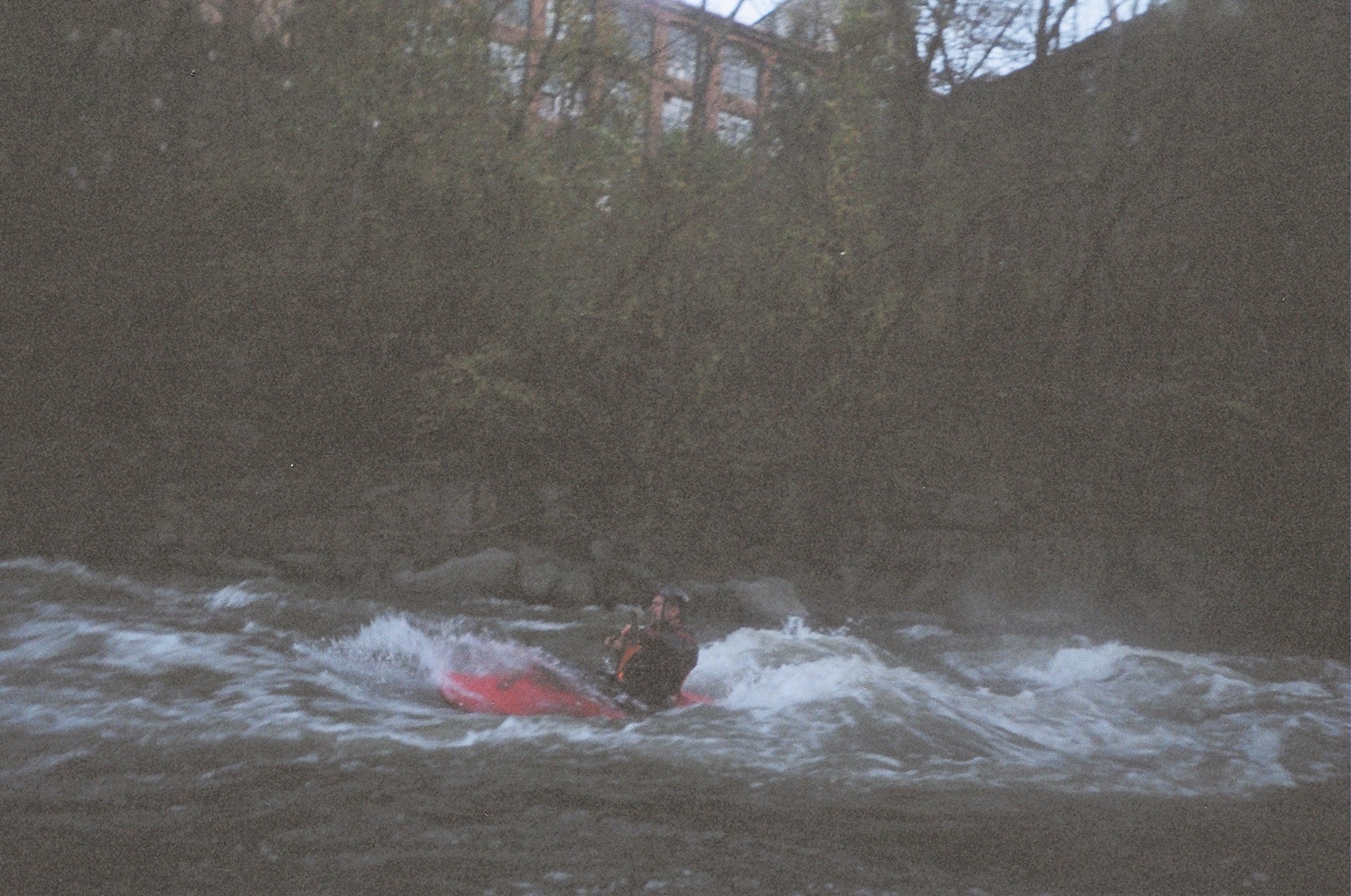 Surfing Oella Falls