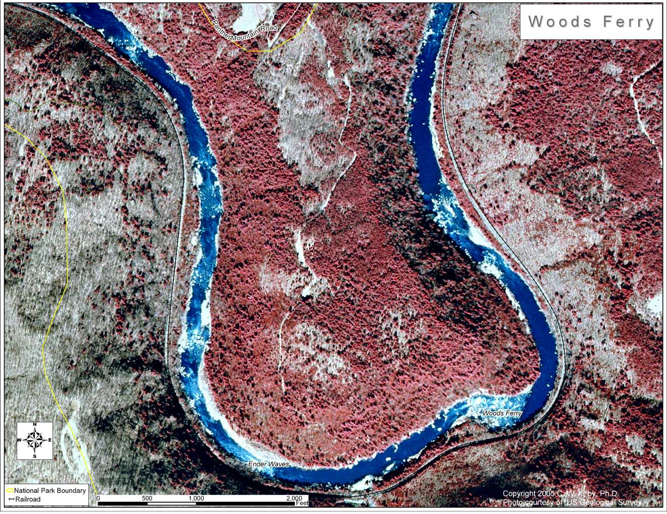 Woods Ferry Map, Infrared