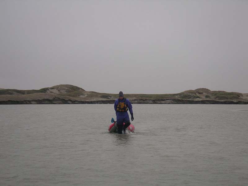 The Crossing to Arey Island