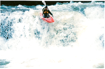 (JH)Adam Goshorn runs Dismal Falls on Dismal Creek in VA