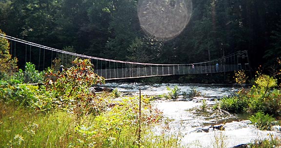 Overhead Pipe to Swinging Bridge Rapid