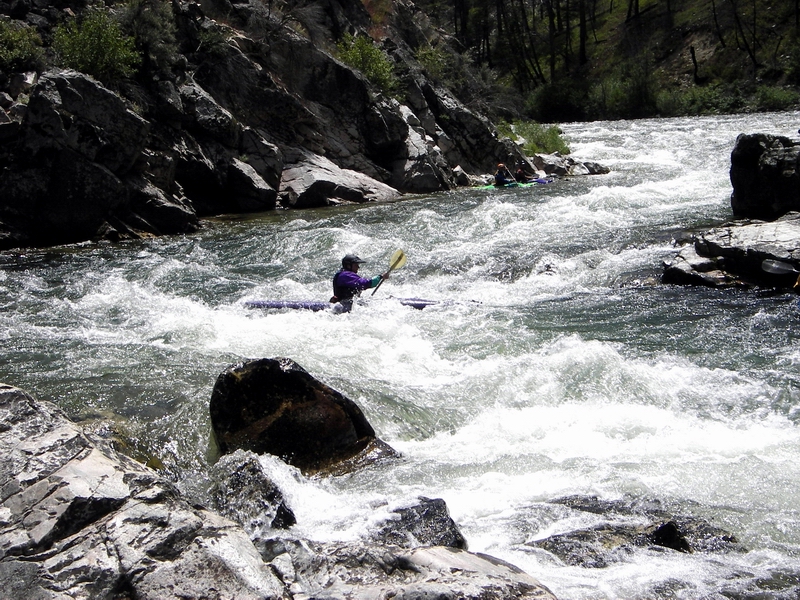 Pistol Creek Rapid, full view