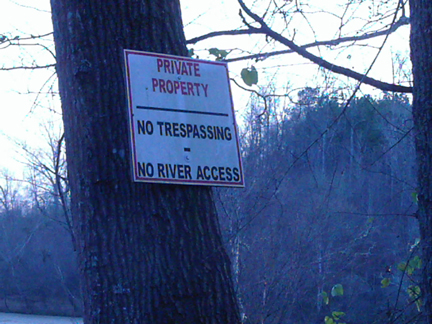No River Access