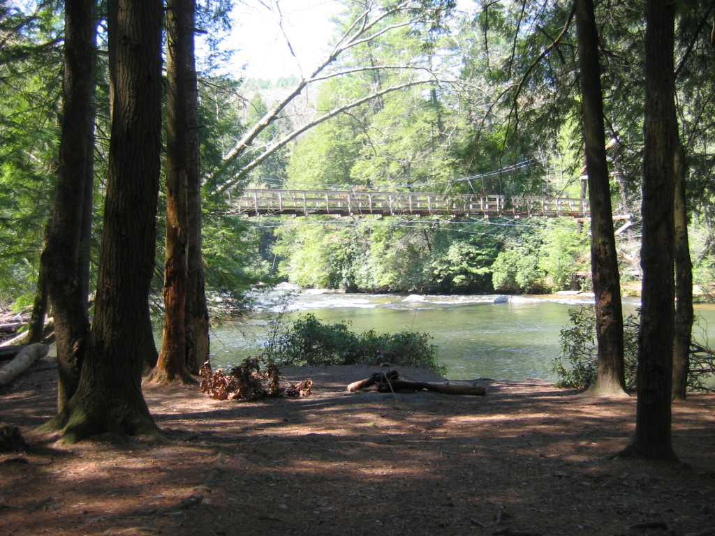 scouting campground for rapid
