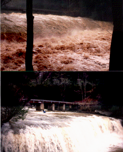 Upper Potter's Fall at Flood.