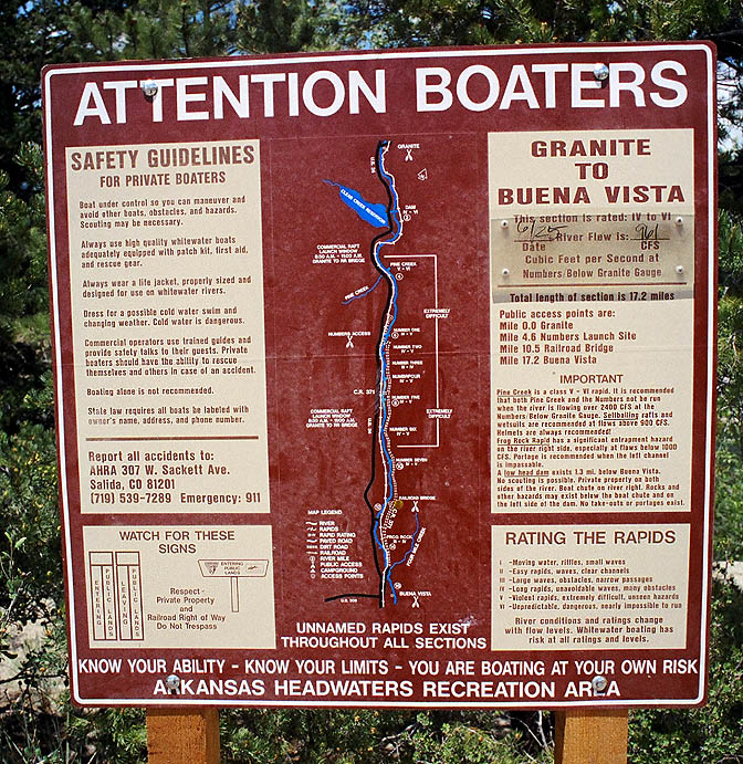 (RM) Attention Boaters Sign