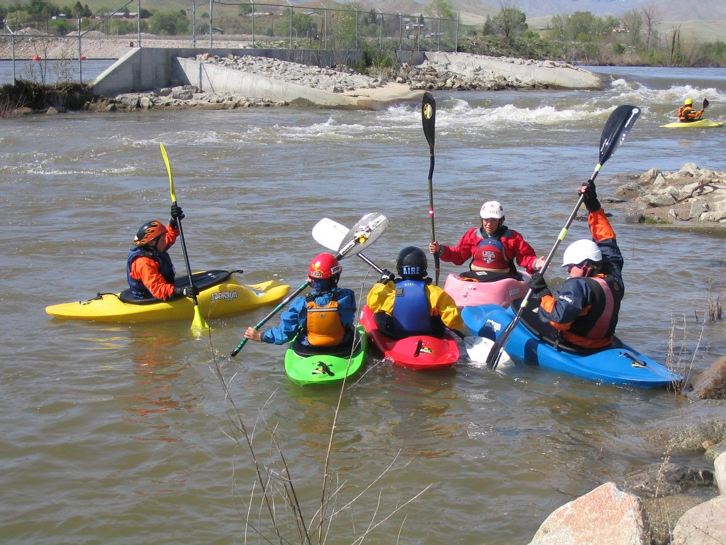 Emily and Dane Instructing