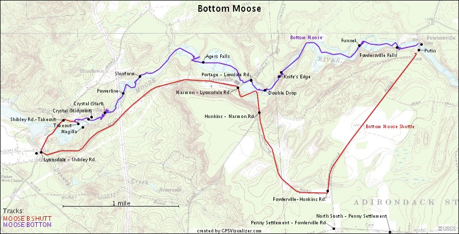 Bottom Moose Map