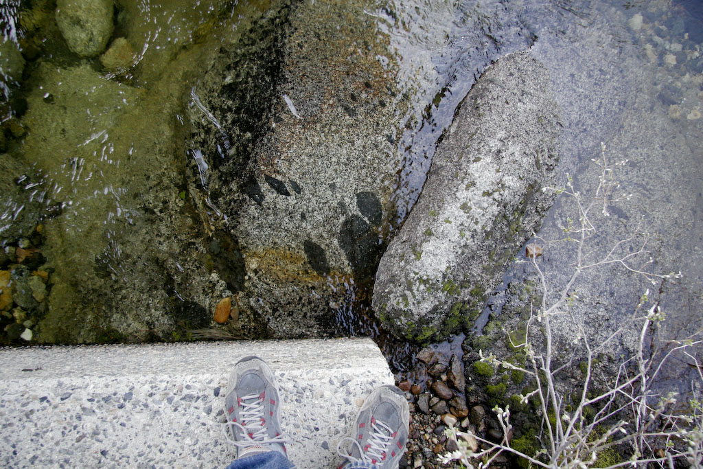 Gauge Rock at Dinkey Bridge-2