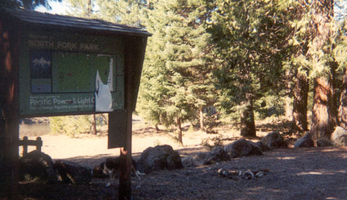 North Fork Parking Lot