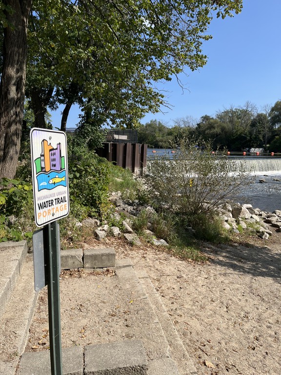 Thiensville Village Park -- Return to river