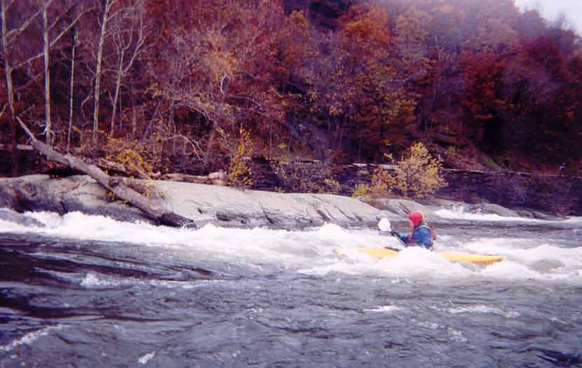 Bull Falls - 4th drop surfing wave
