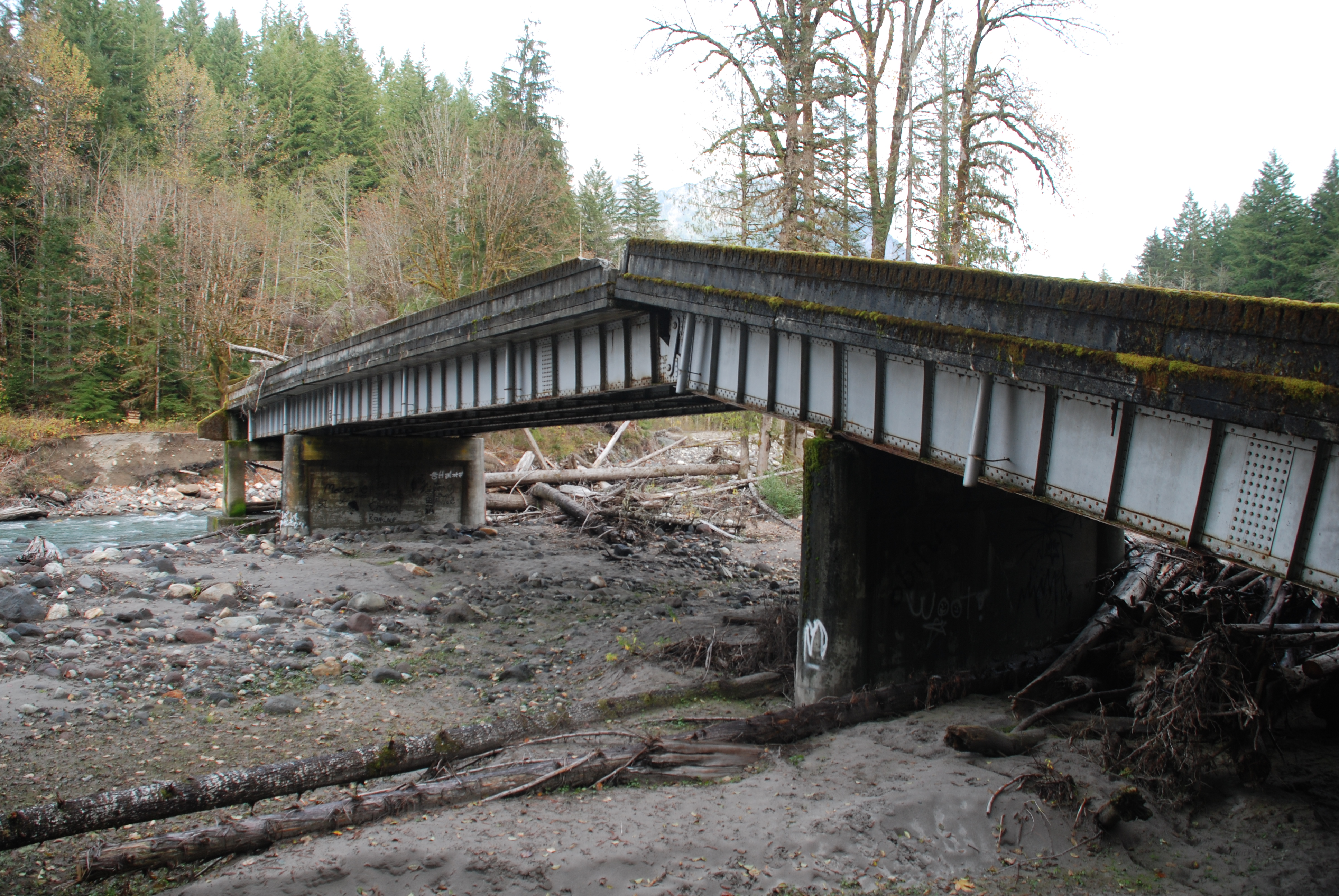 Whitechuck Bridge post flood