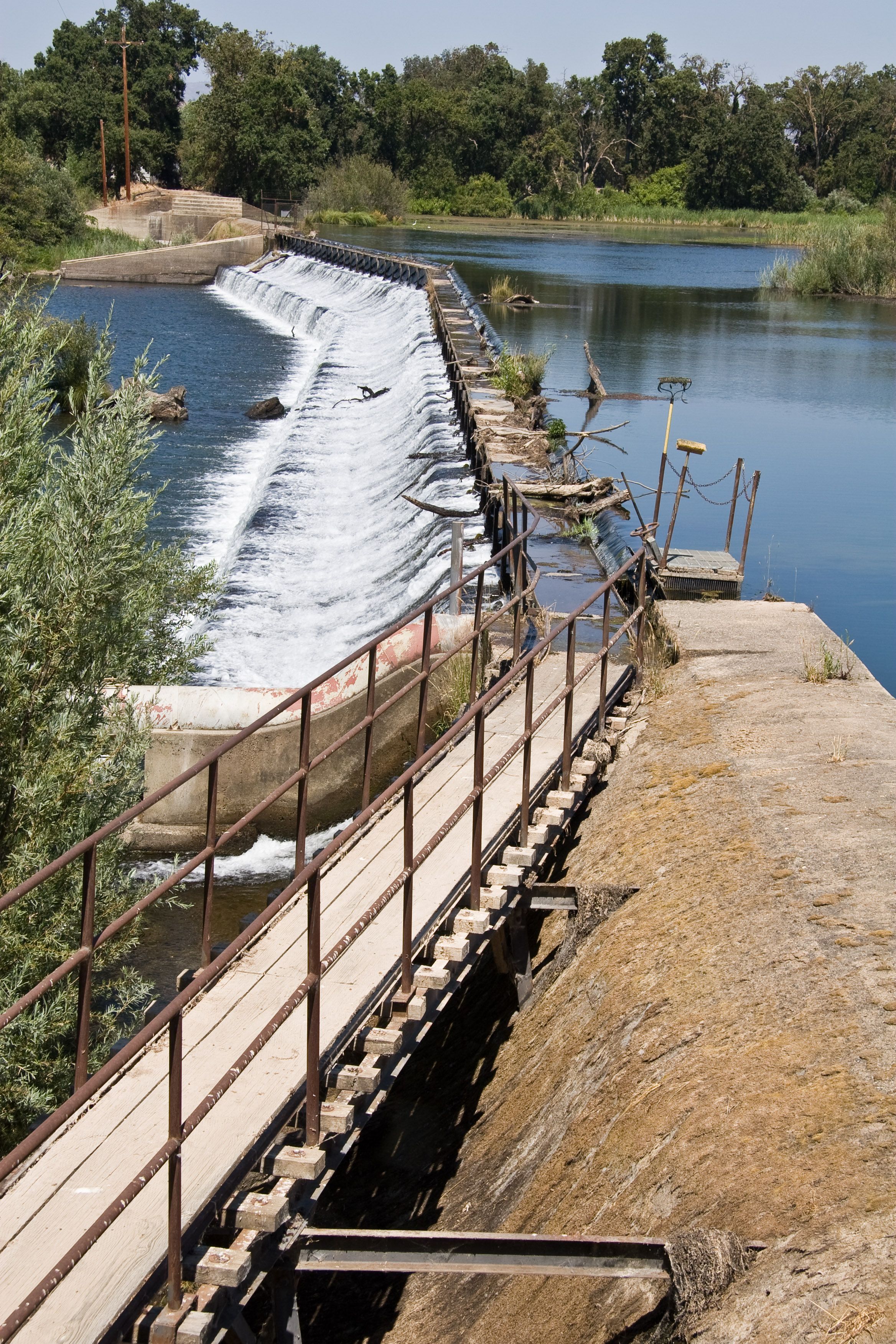 Crocker-Huffman Dam, take out