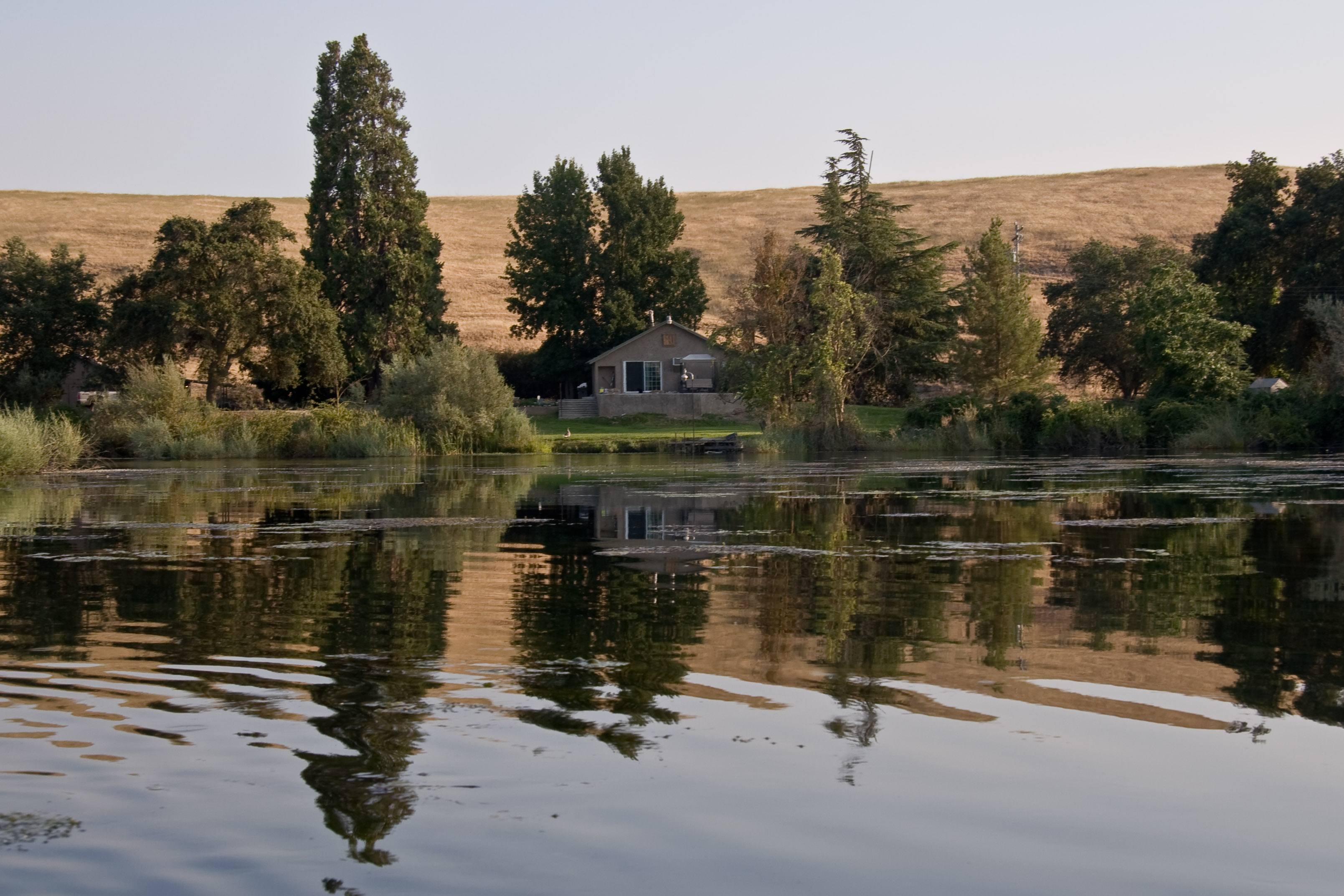 Landmark above dam