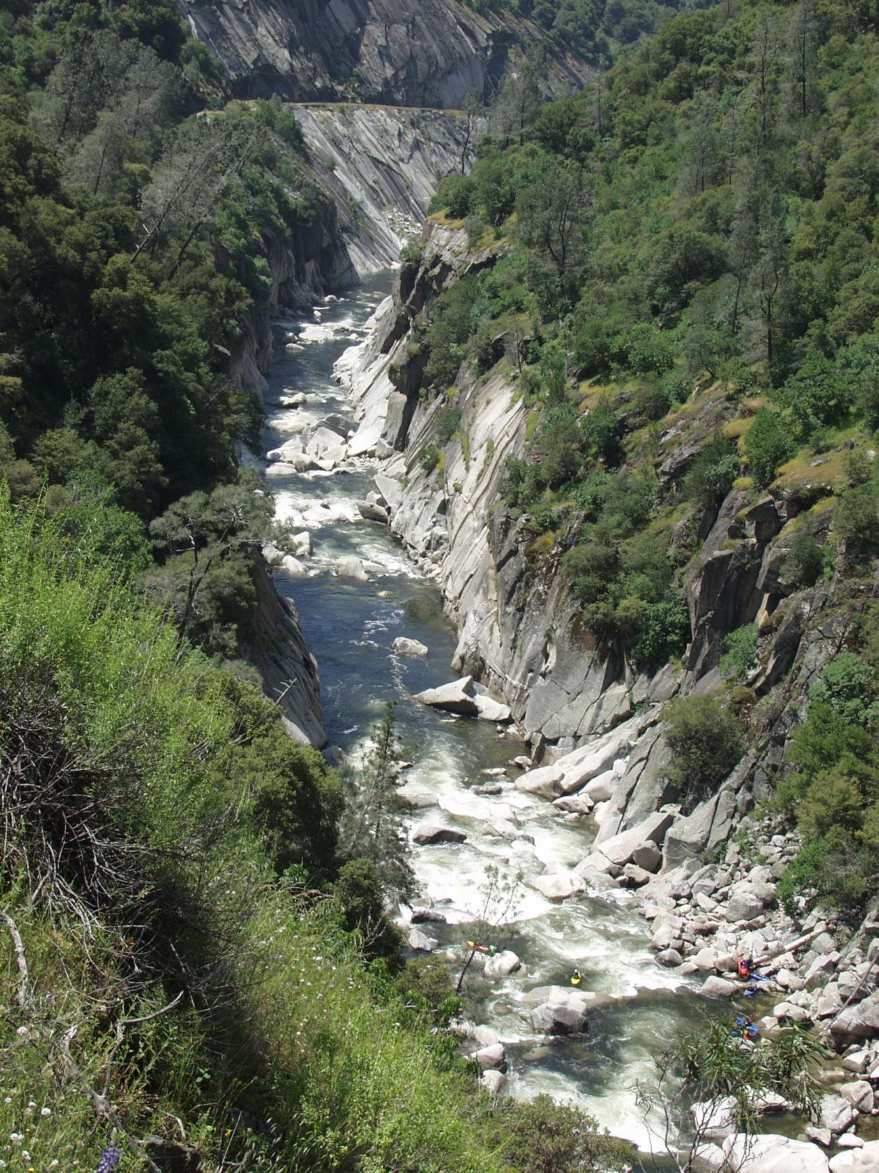 Chawanakee Gorge view