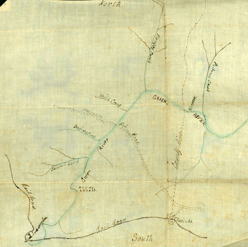 Early Narrows Map