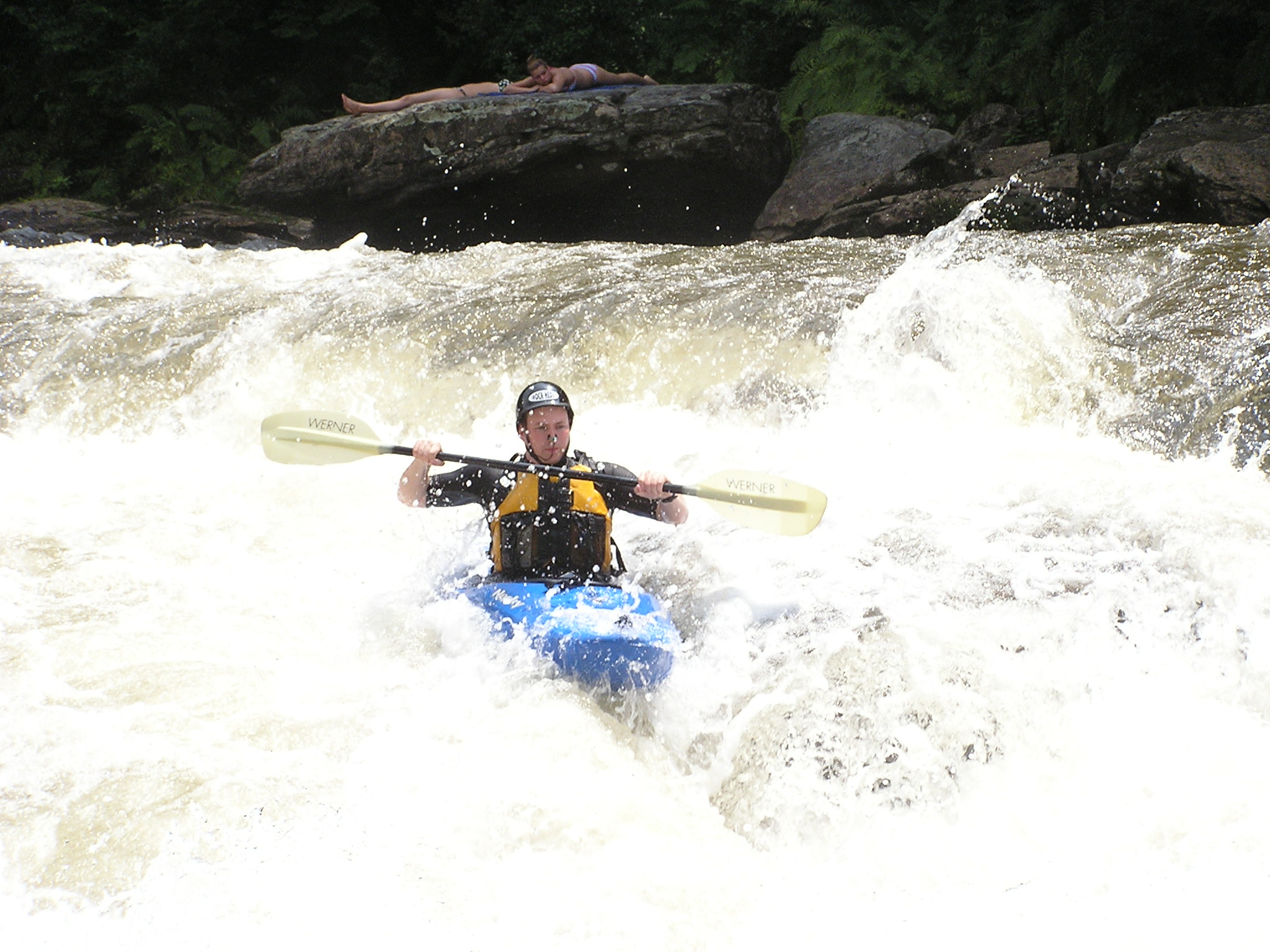 Chad Werts on the Chattooga