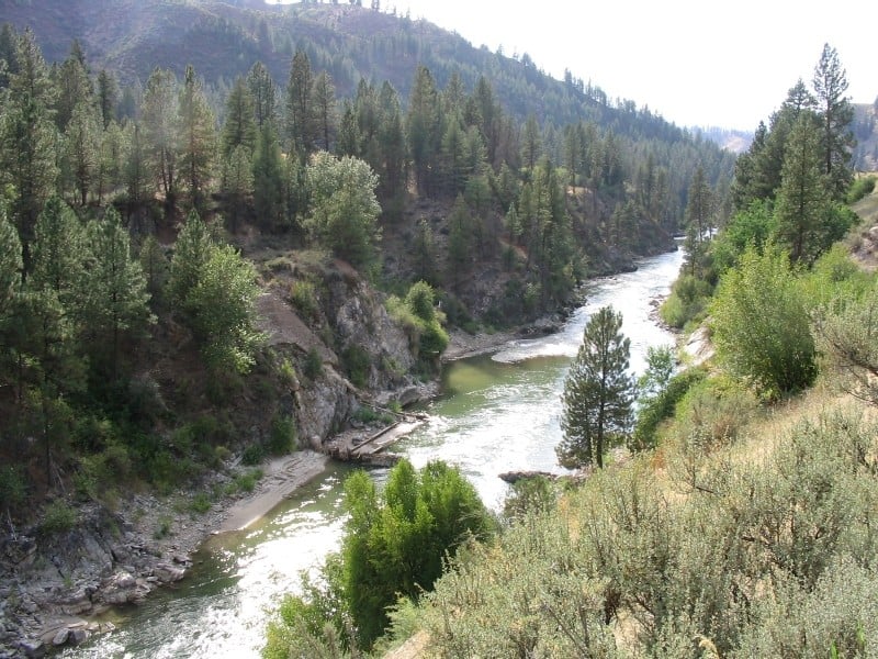 Old Dam site: Payette South Fork