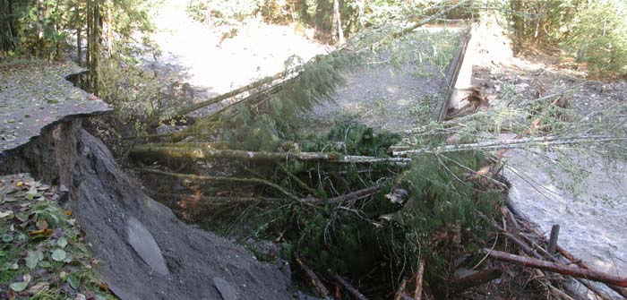 Whitechuck Bridge post flood