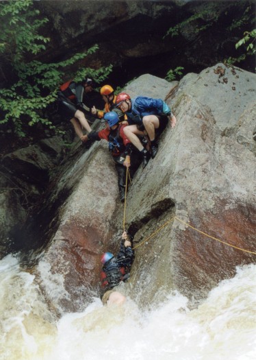 Rescue at Moshier Falls
