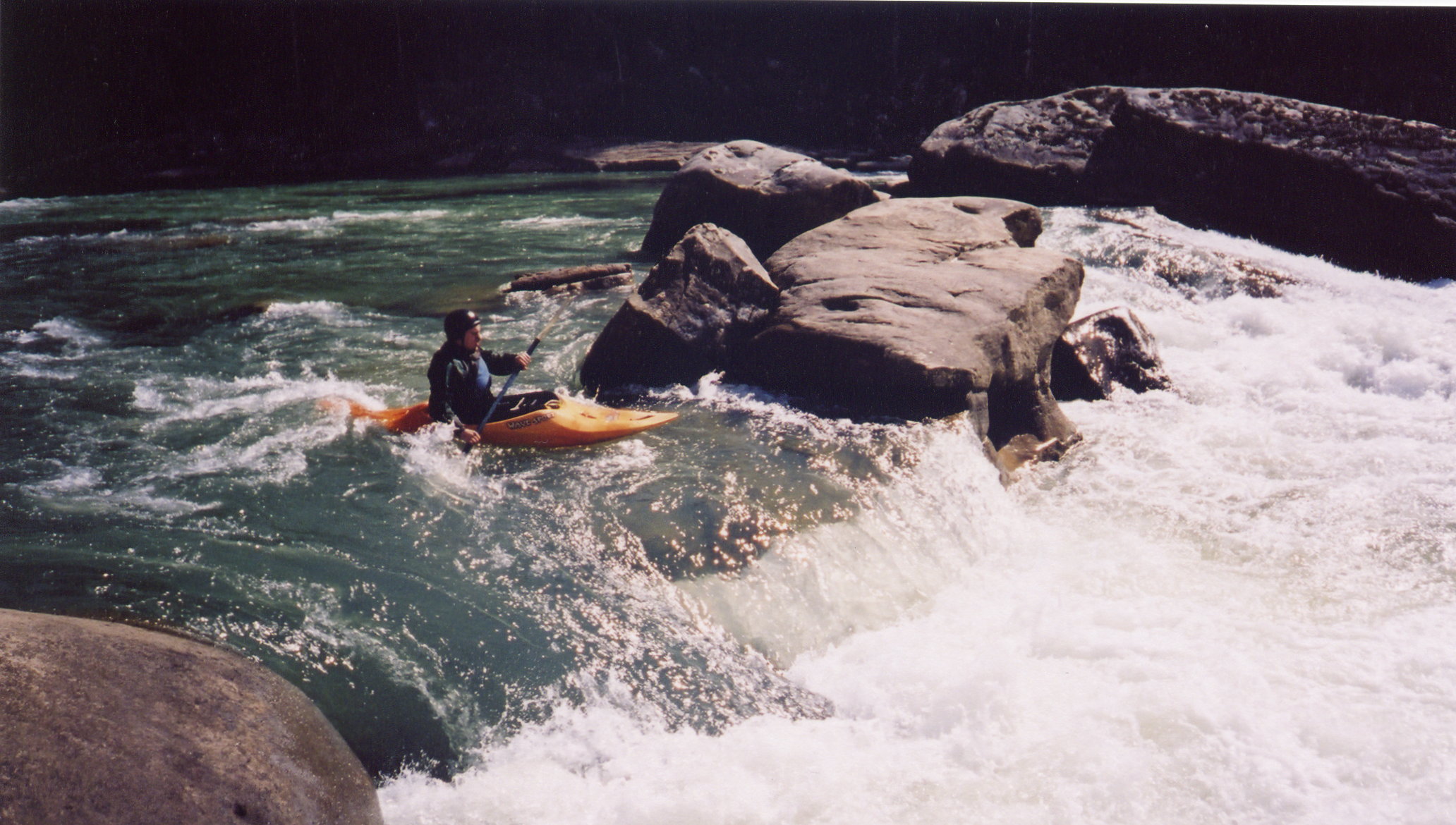 Doug Simpson at Double Drop Rapid