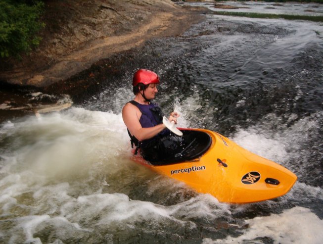 Greg Simpson on upper hooch