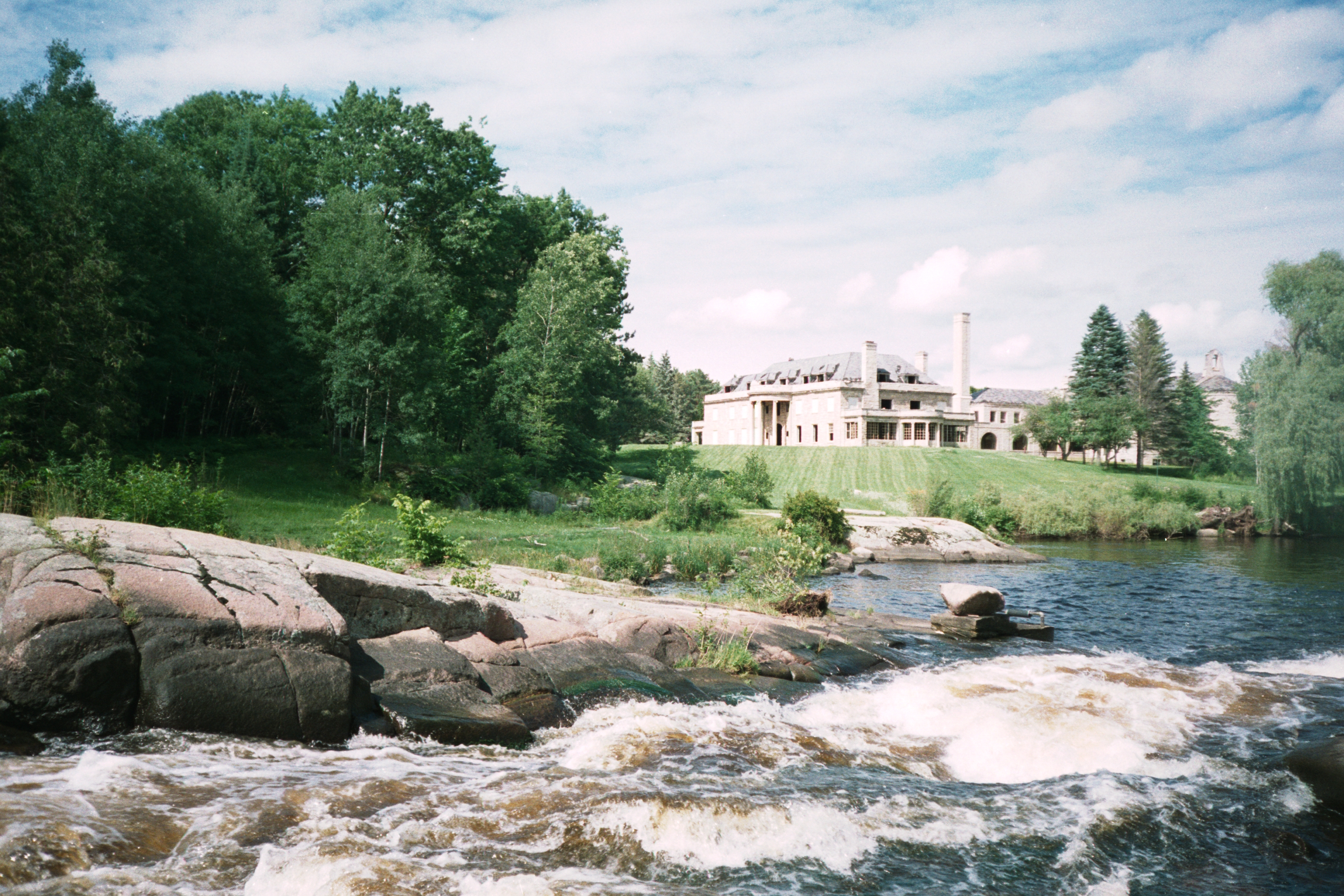Monastery Falls (Monastery in Background)