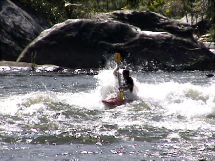 Willie Warmin' Up at the Gauley Putin