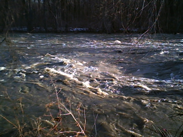 Big Water on the Sandusky (17,000 CFS)