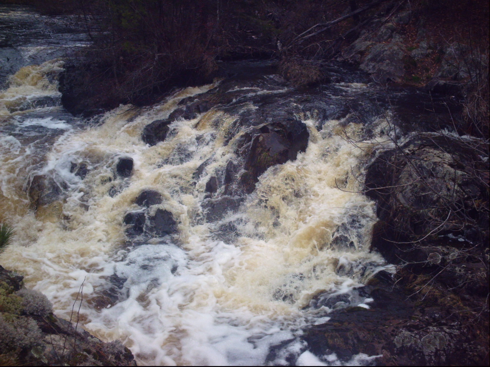 Split Falls, left side