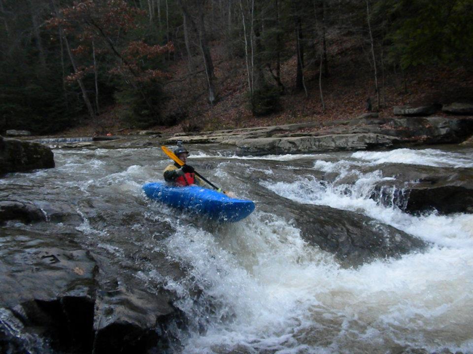 Buttermilk Falls, right line