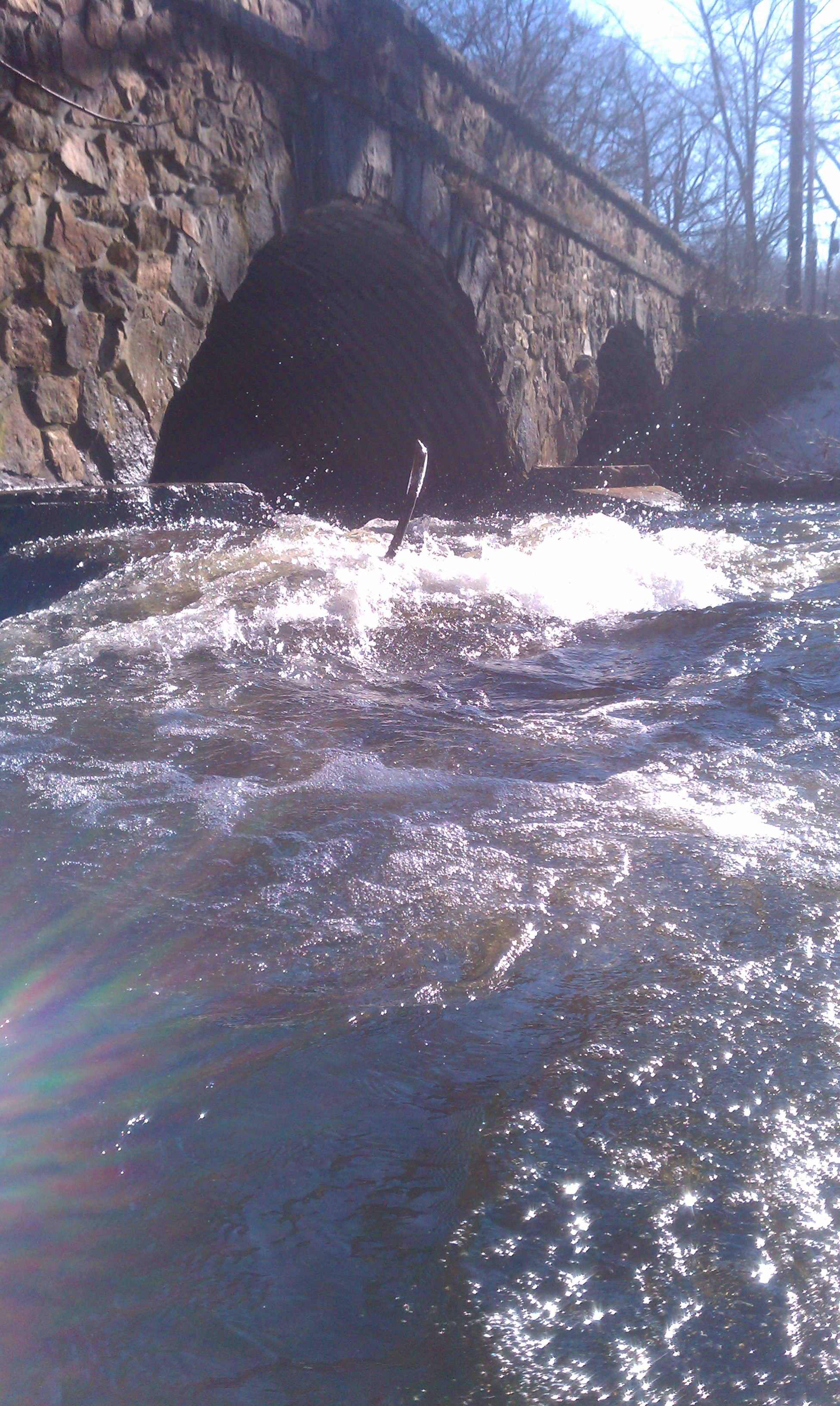 Tricky Mill Rd. Chute