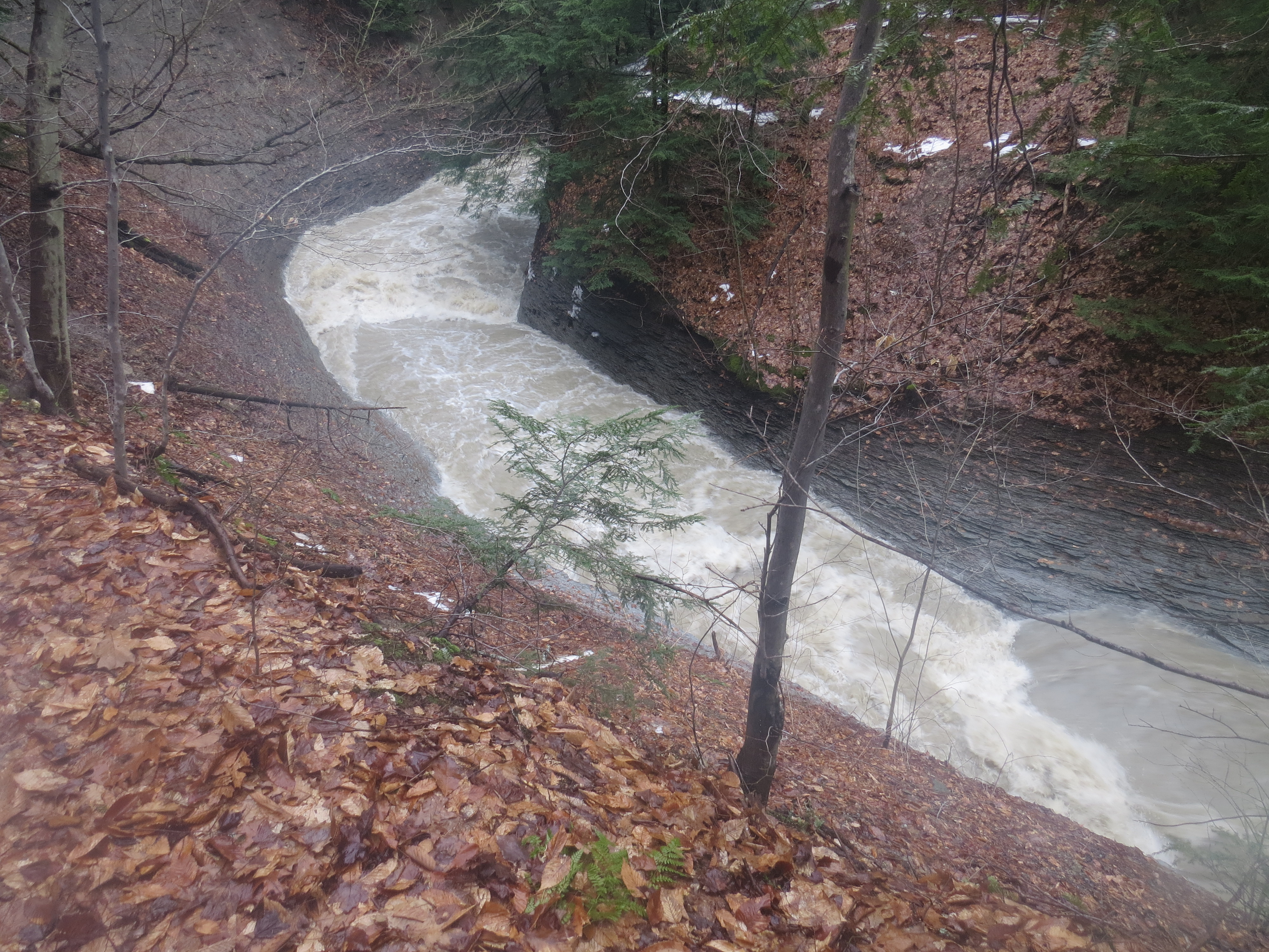 Flume of Doom from the Top