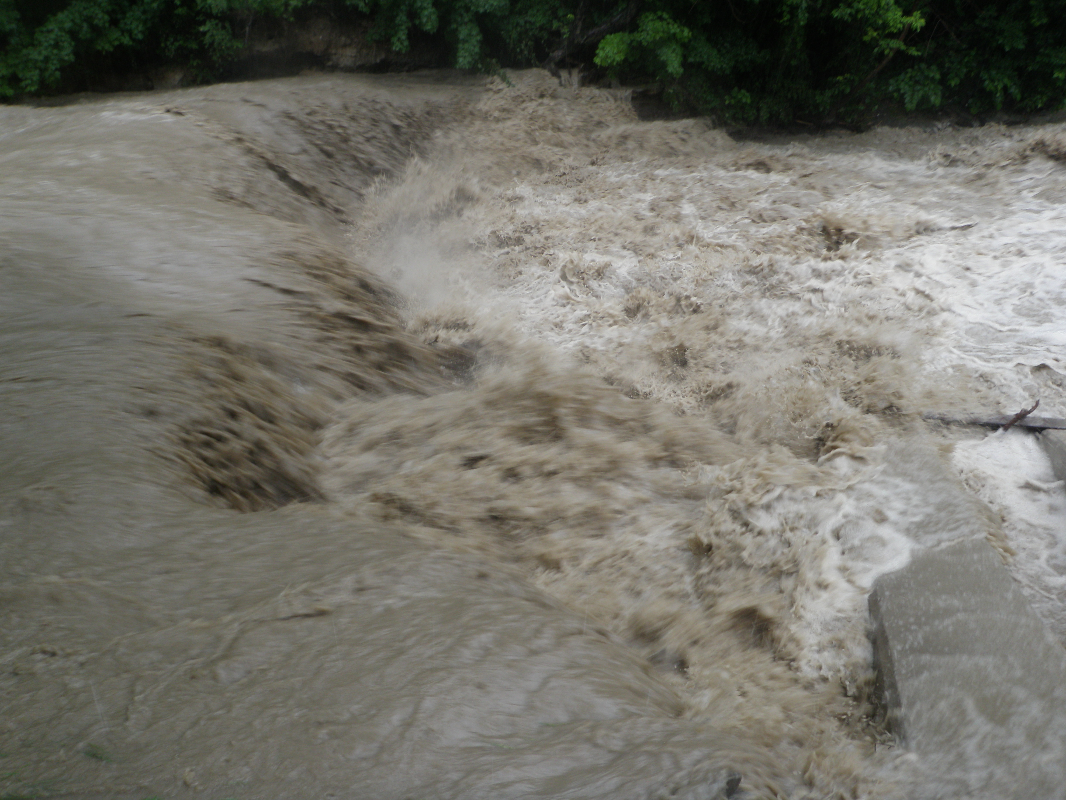Golf Club falls with 5 inches of rain. Way too high for sure.