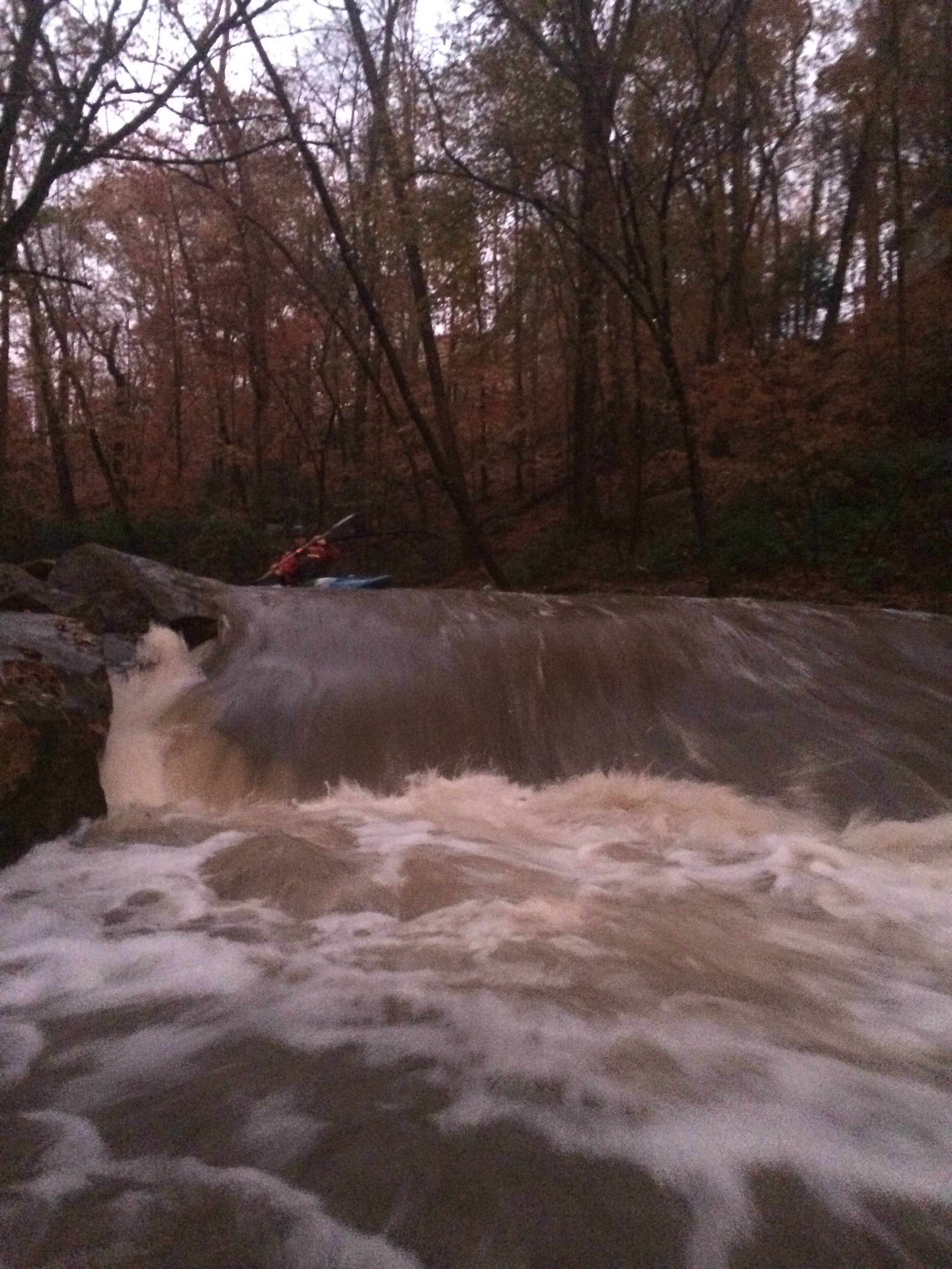 Dam Ledge Above Riverside Dr.