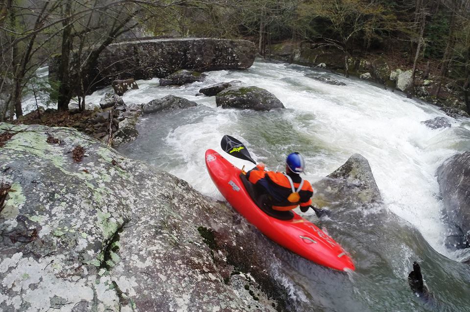 Big sneak boof just below big portage on big brush