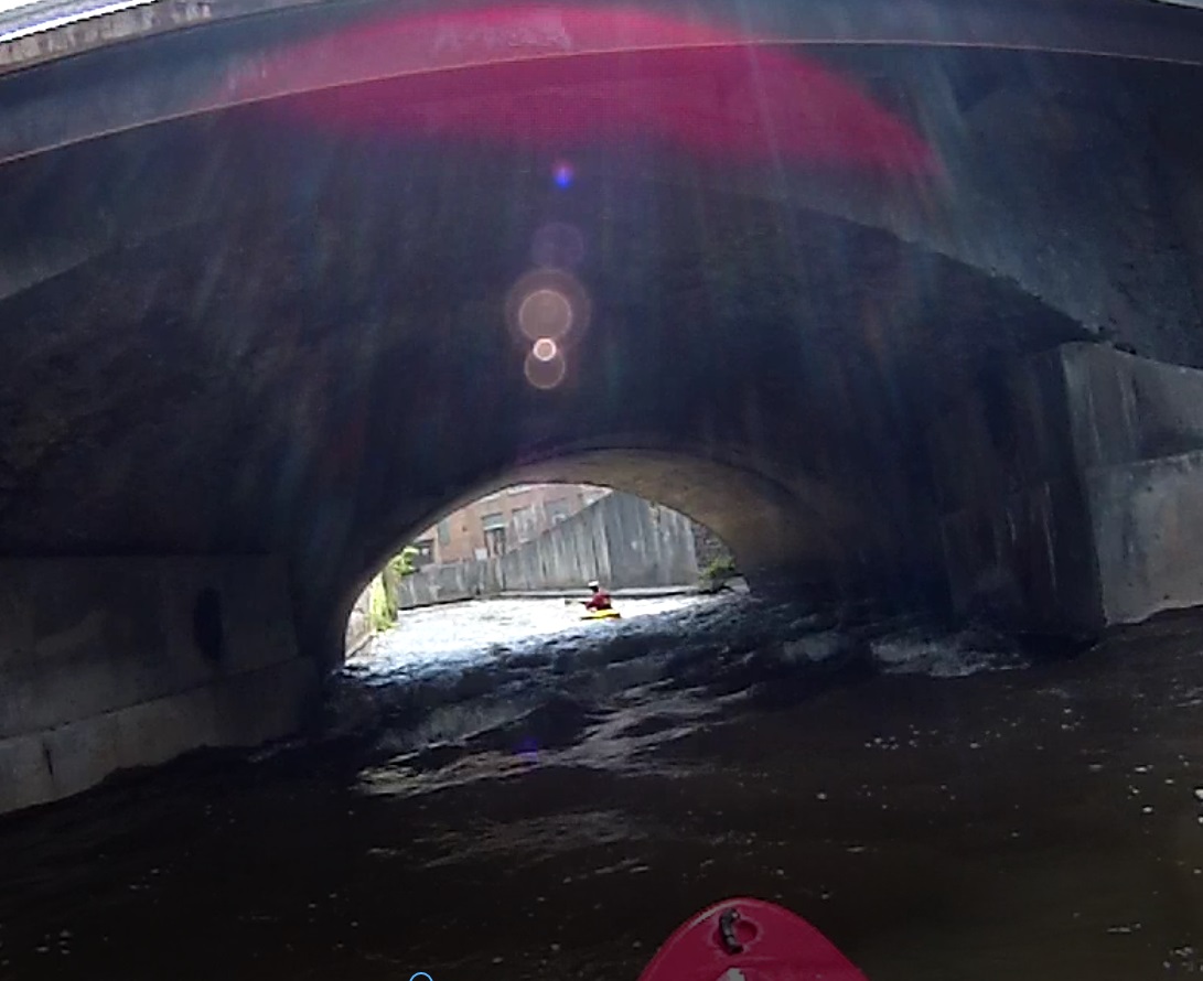 Mile 4.7: Downtown Rapids End