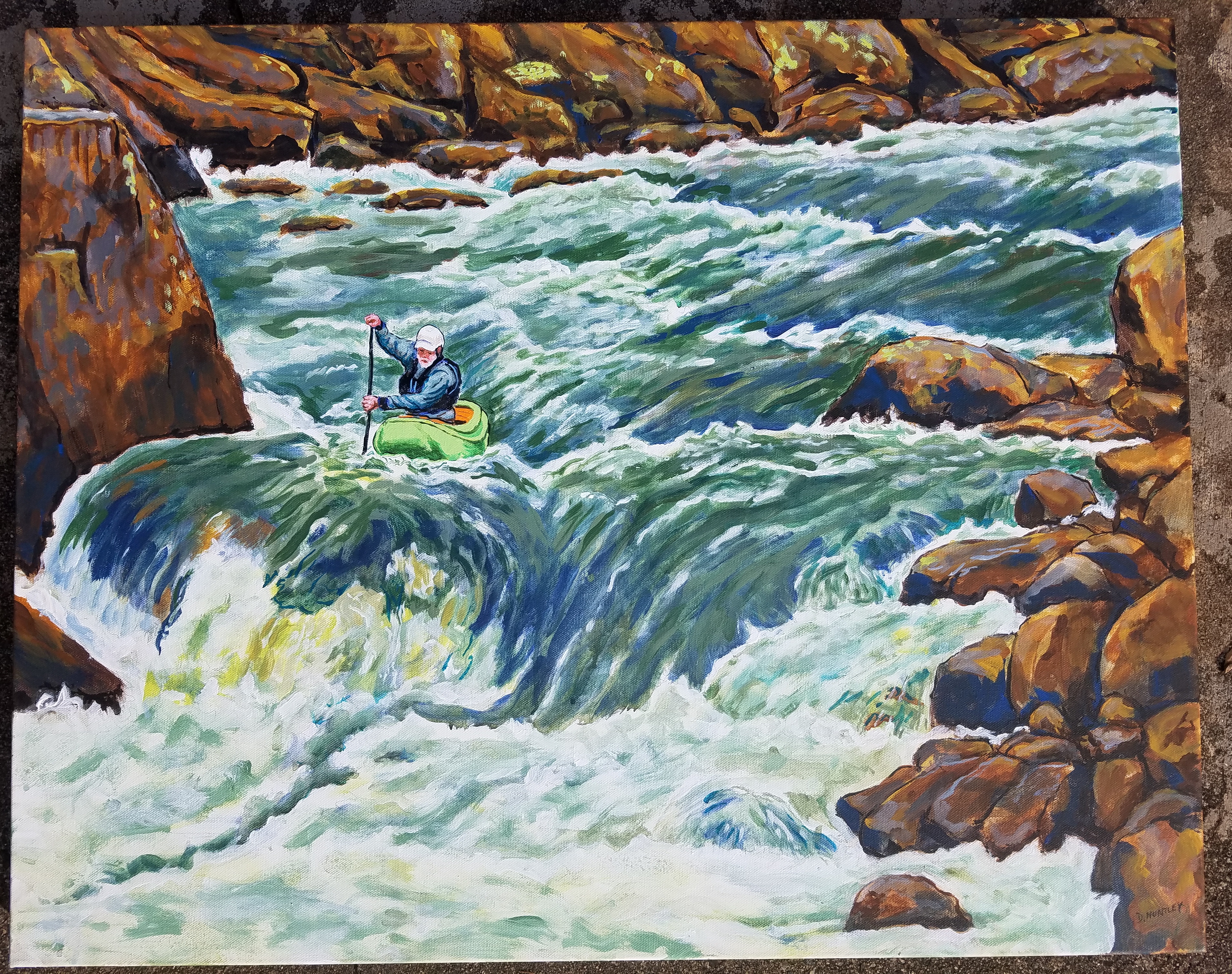 Boat Buster Rapid on Wilson Creek
