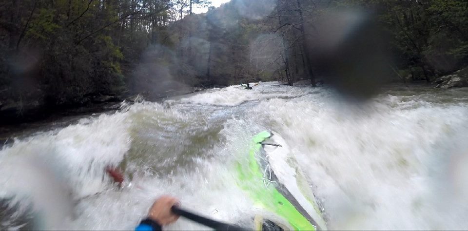 Good fun at higher water
