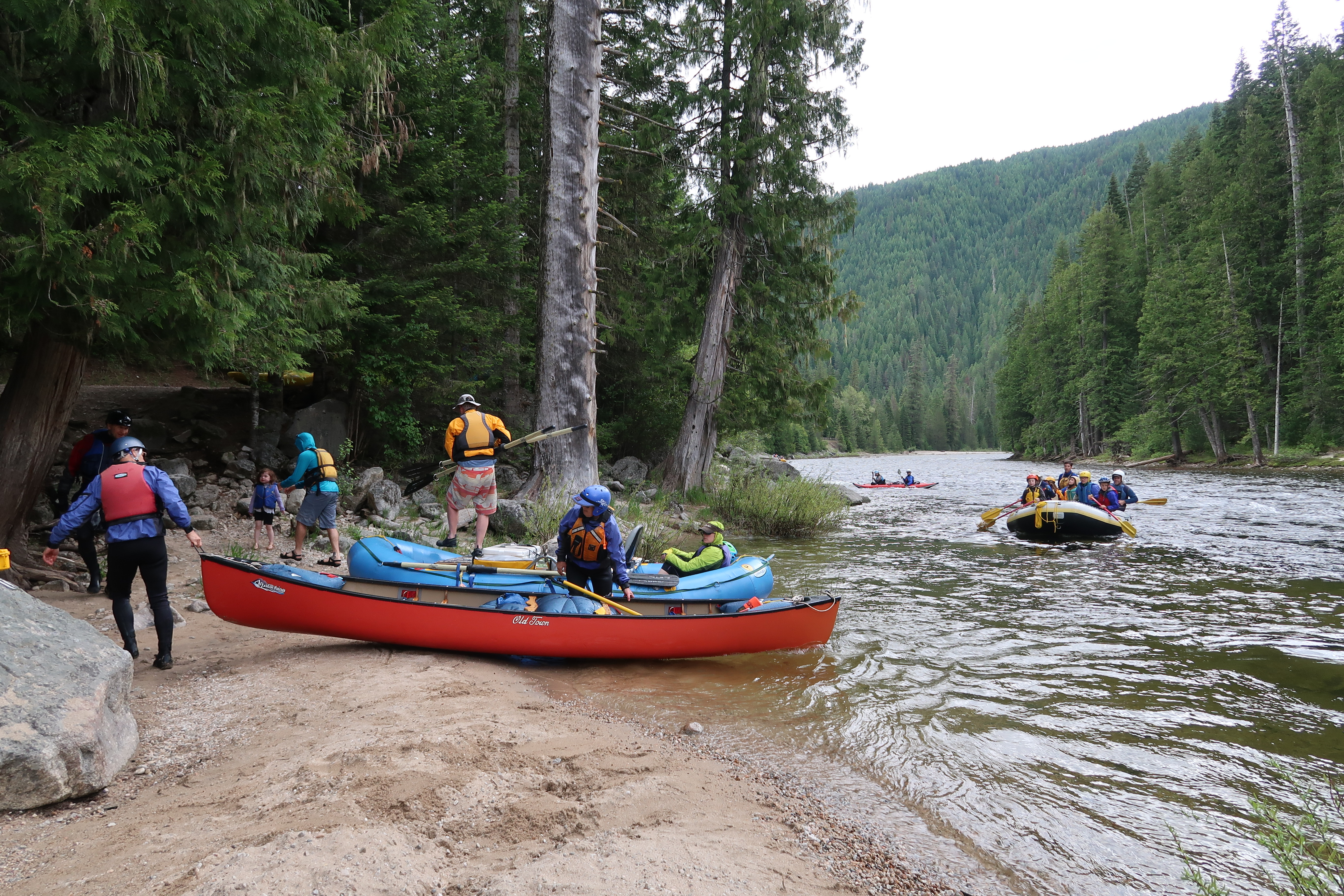 White Pine Access, Take-Out