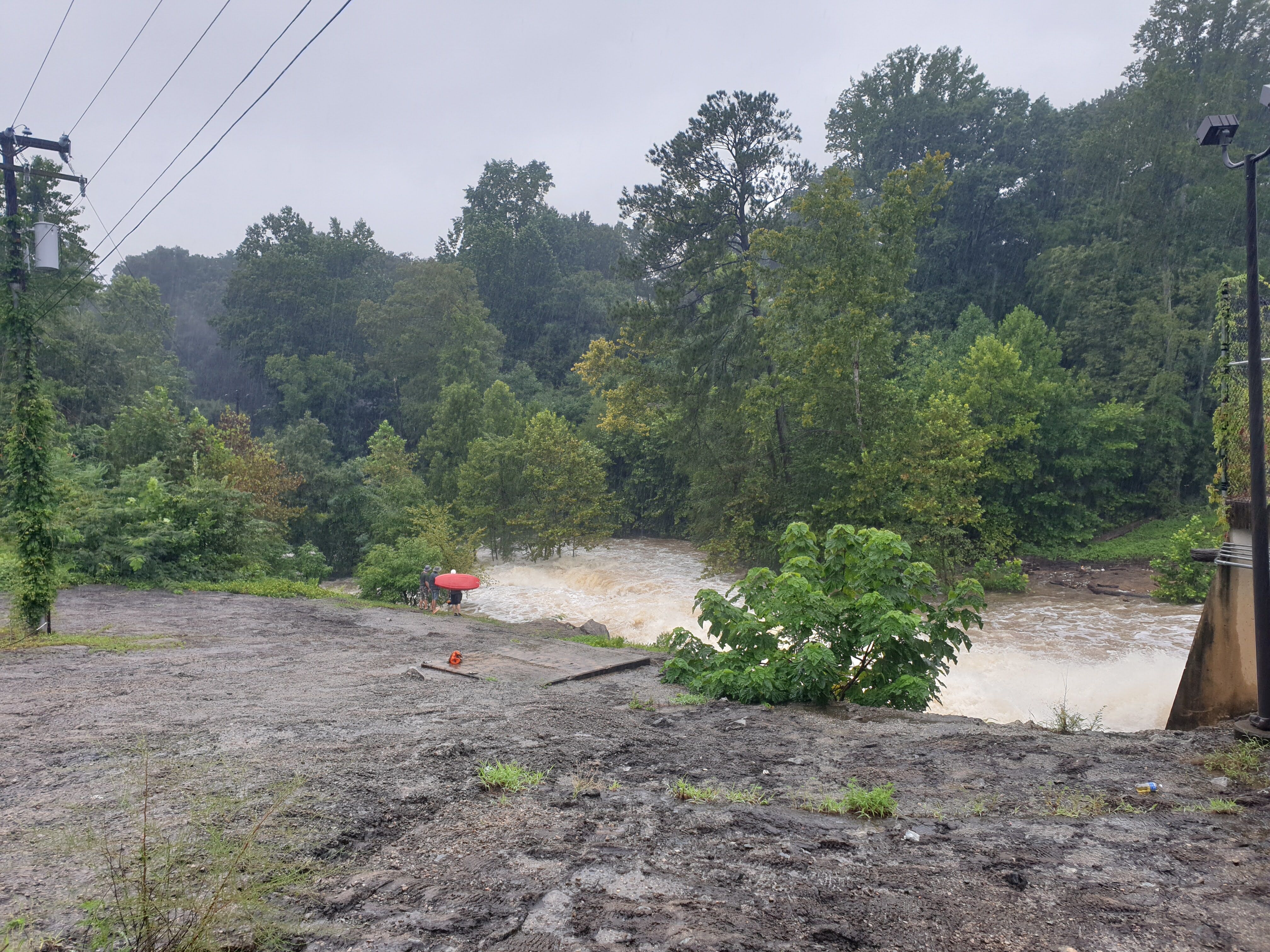 put in spillway