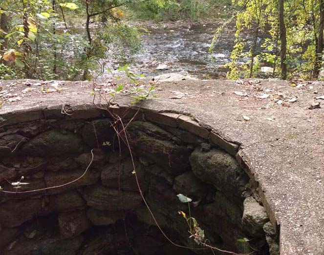 Husband Flint ceramics mill remains