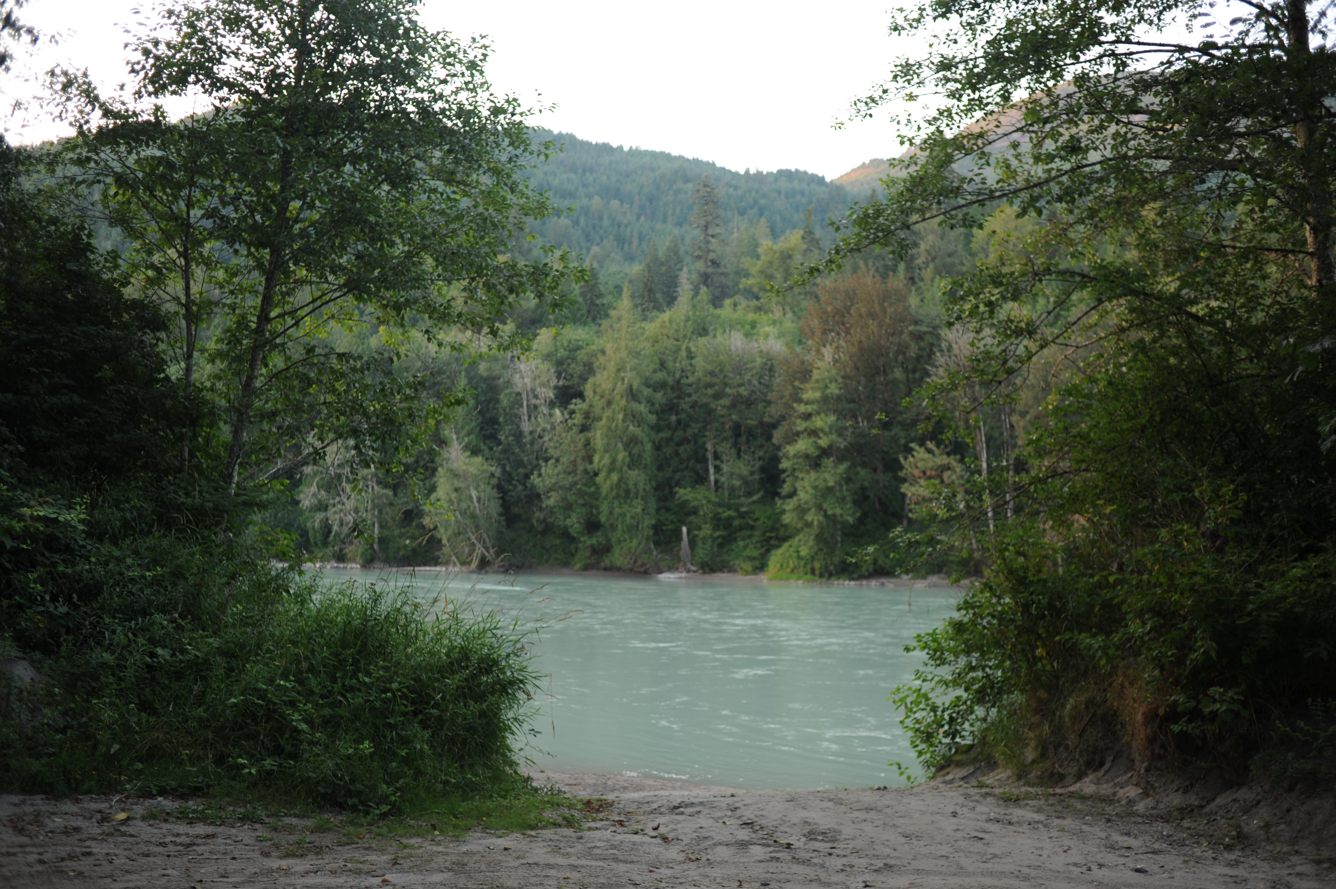 Faber Ferry South, Skagit River