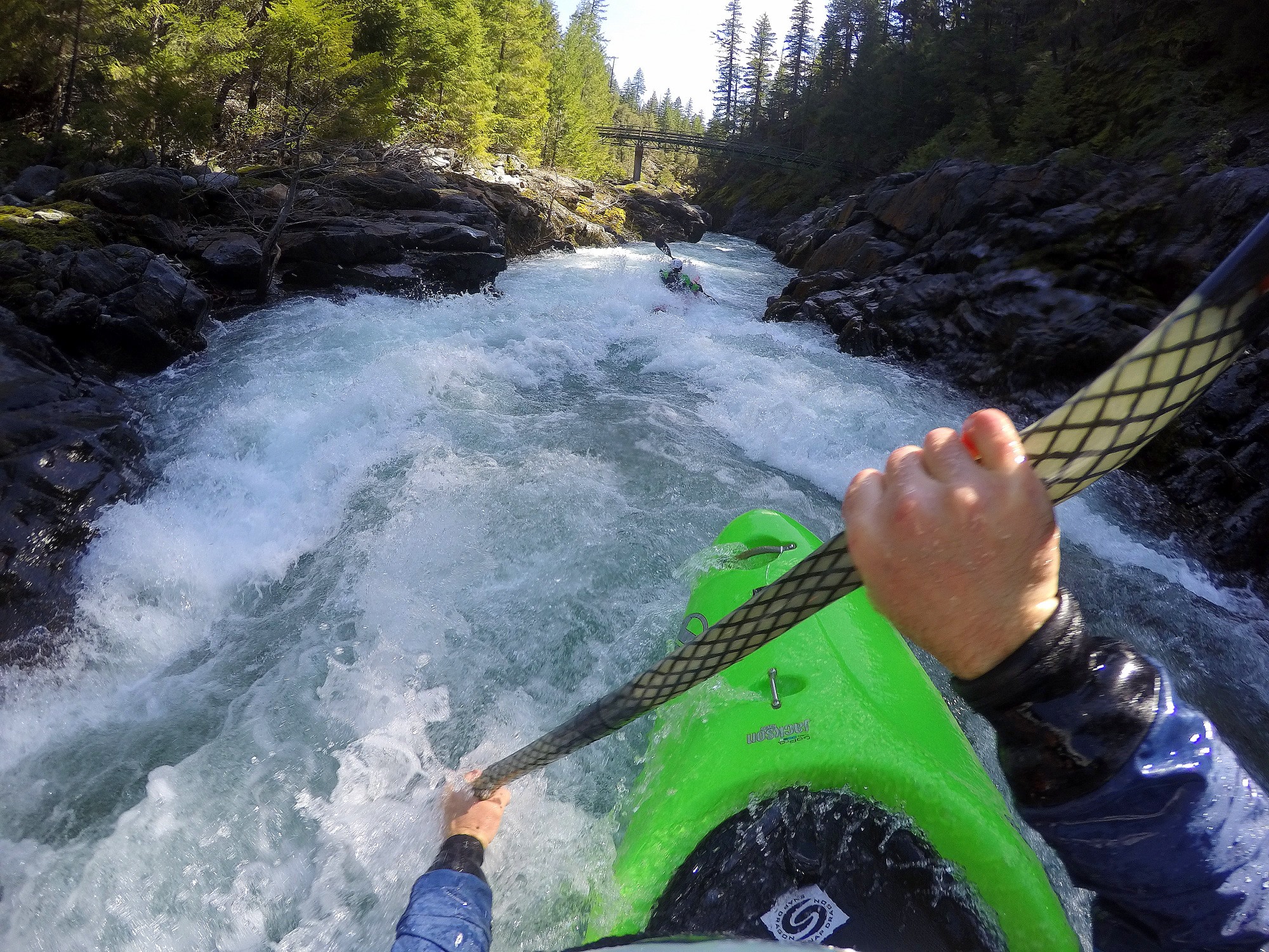 Bedrock gorge rapid