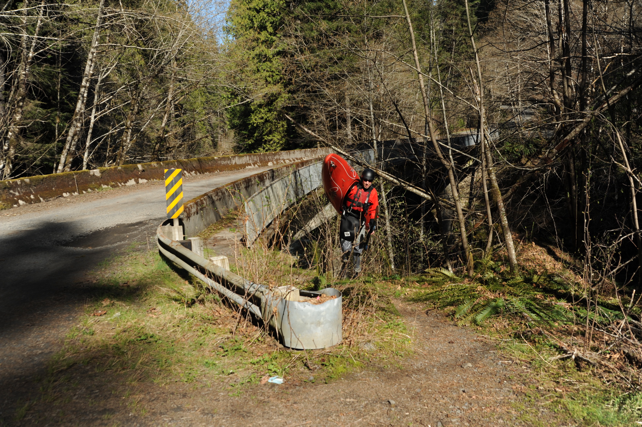 Forest Road 9039 Bridge, Take-Out
