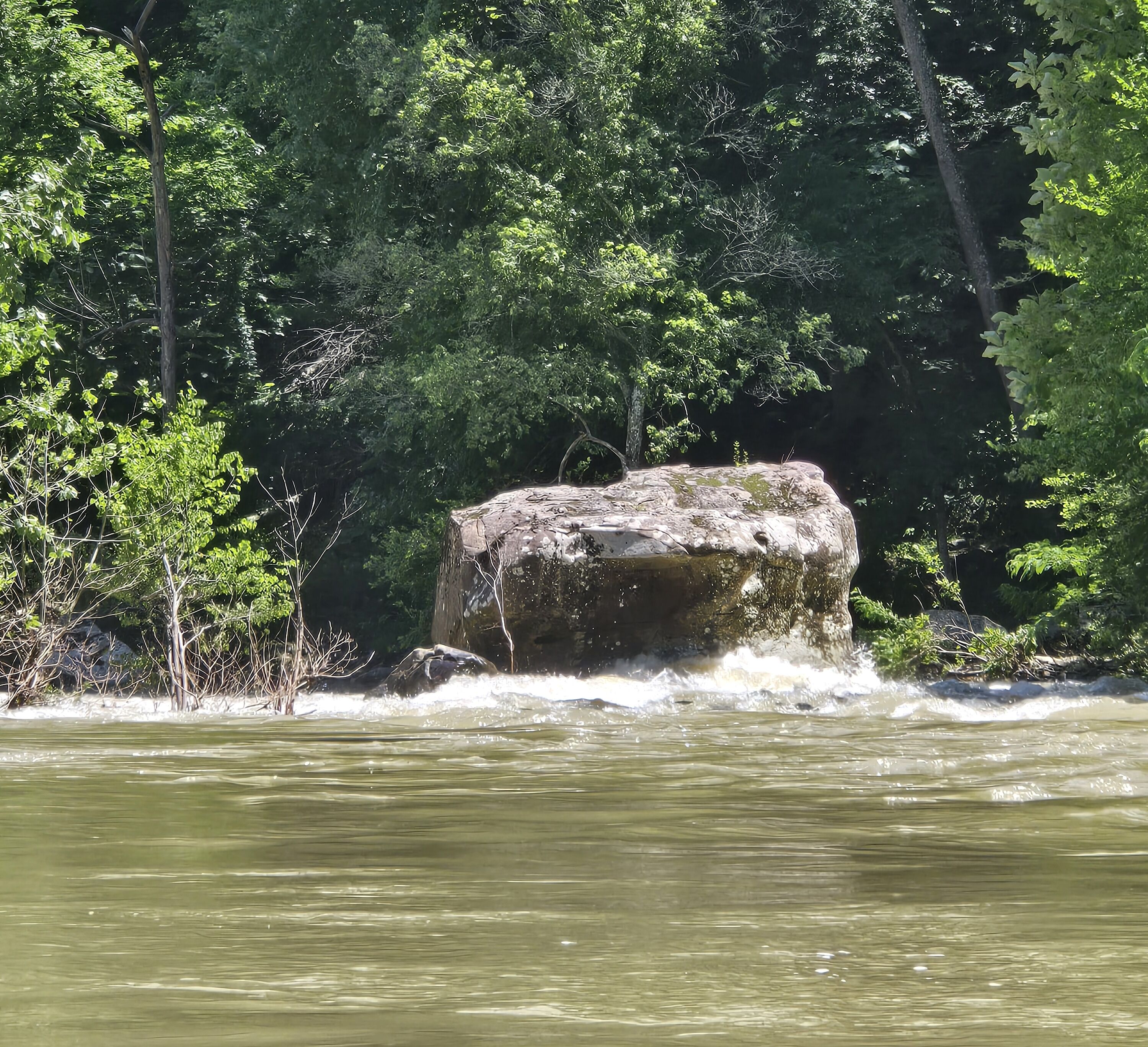 End of the Gorge Boulder